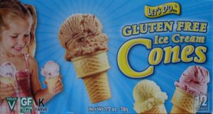 Gluten free ice cream cones